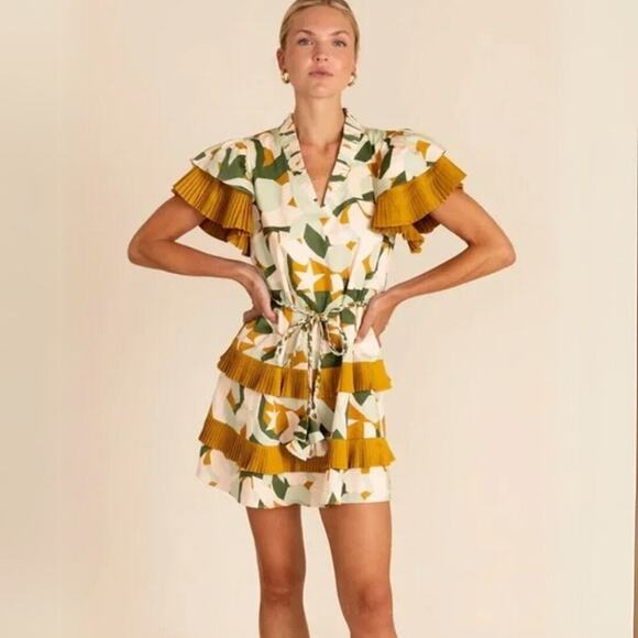 Alden Adair Courtney Dress in Bootcamp size small - Picture 1 of 8